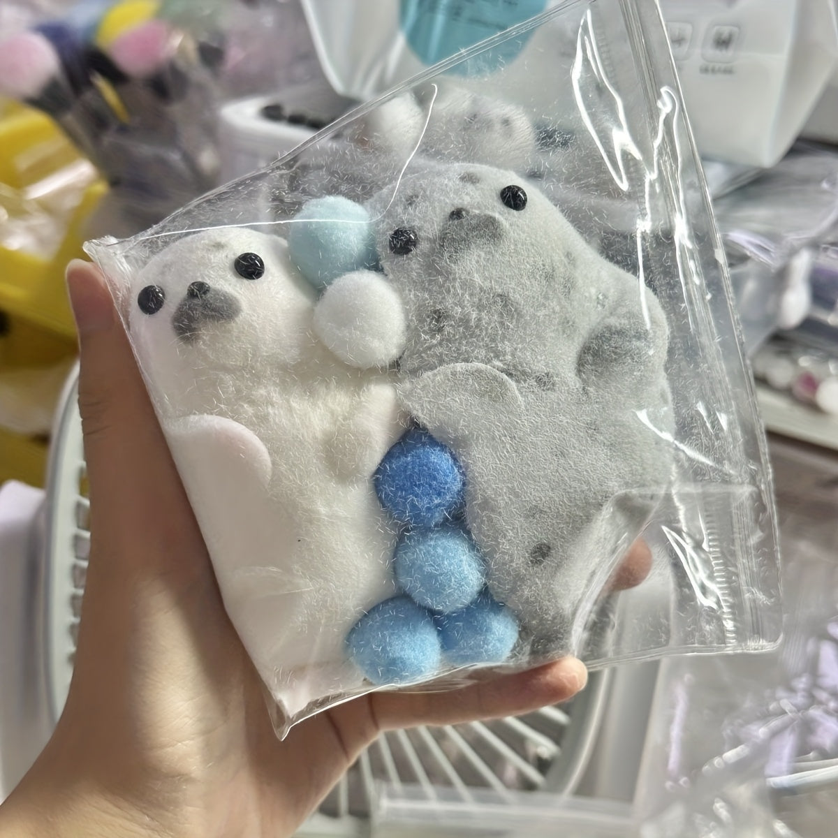 [Holiday Seal Toy] Perfect Holiday Gift Seal Squeeze Toy | Desktop Decoration, Birthday Present