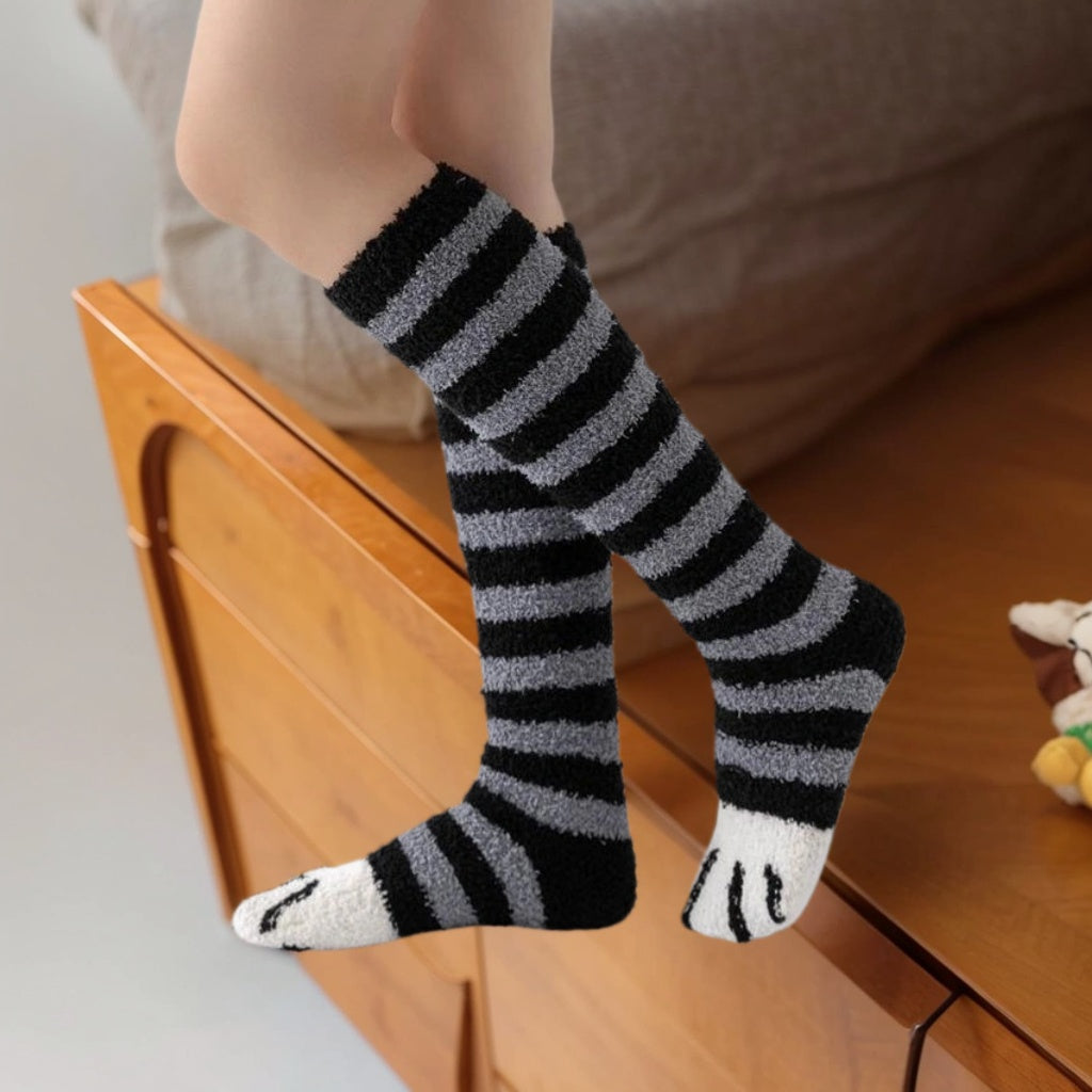 2-Pack Women's/' Thick Warm Winter Thermal Leg Warmers & Cuff Socks