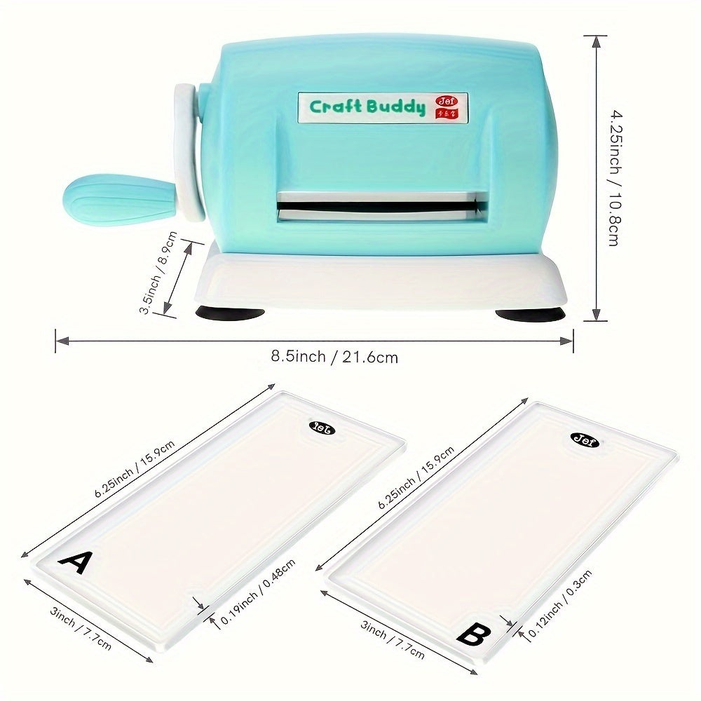 Practical DIY Plastic Paper Cutting Embossing Machine - Creative Craft Buddy Die-Cut Machine for Craft Scrapbooking Album Cutting Tools