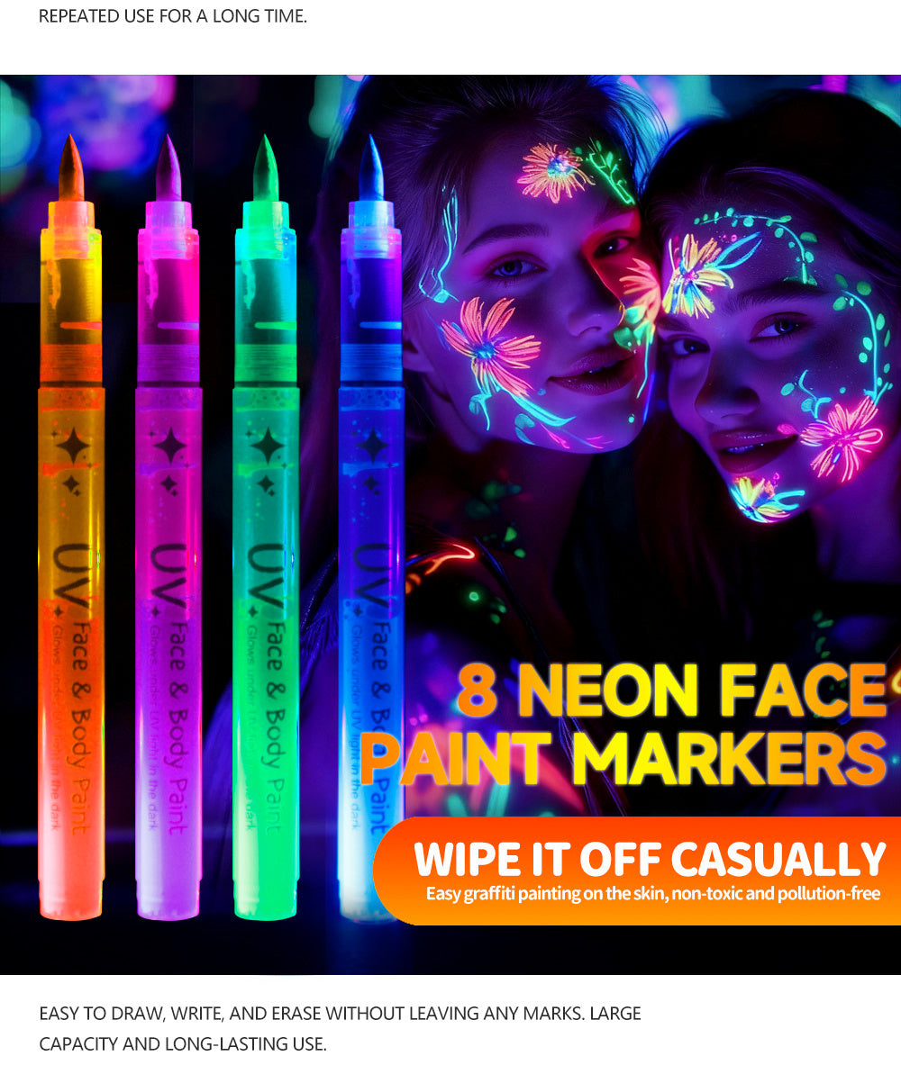 8-color luminous painting pen