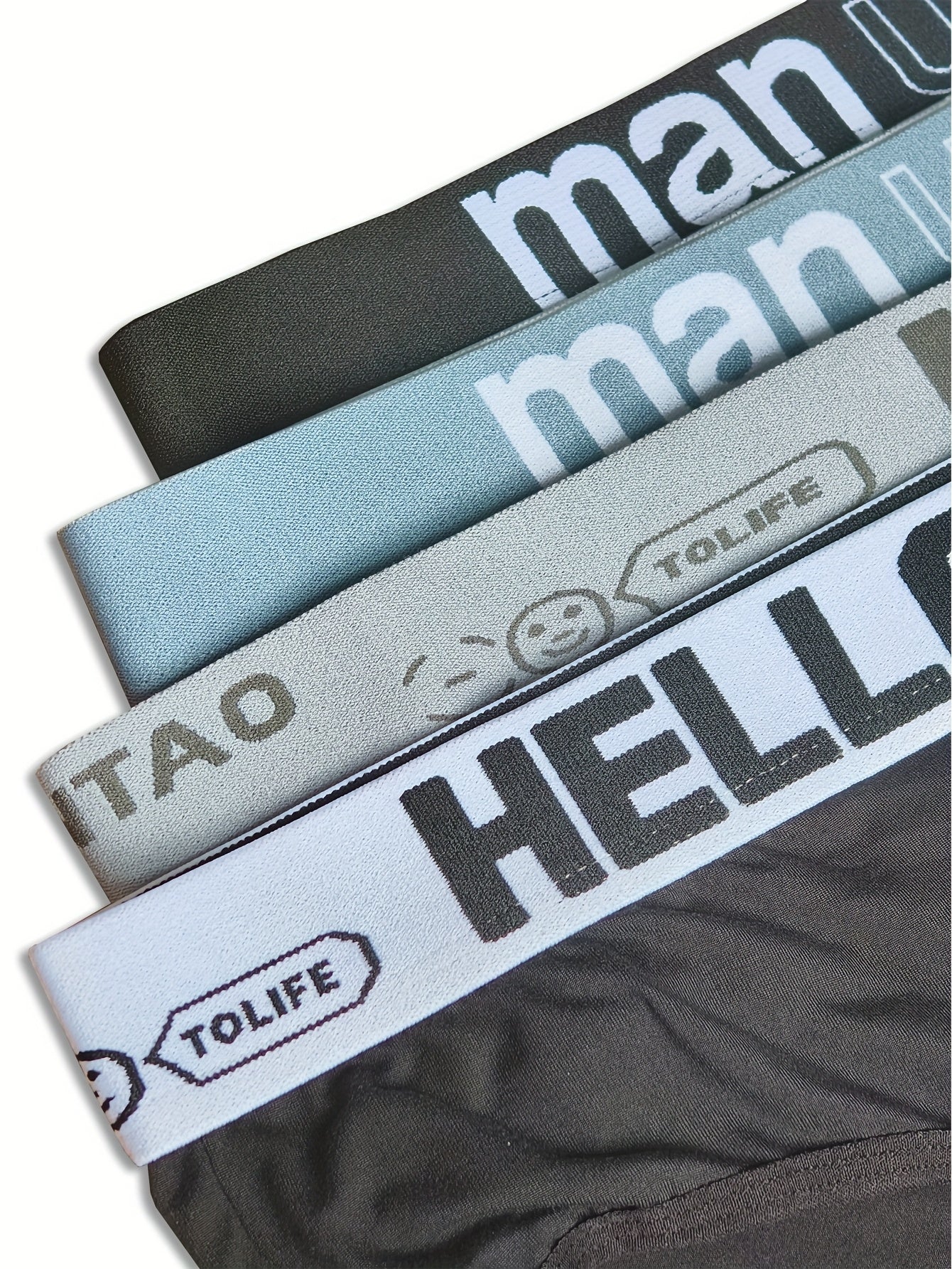 [High Elasticity Men's Briefs] 10pcs Men's Briefs - High Elasticity, Breathable Underwear.