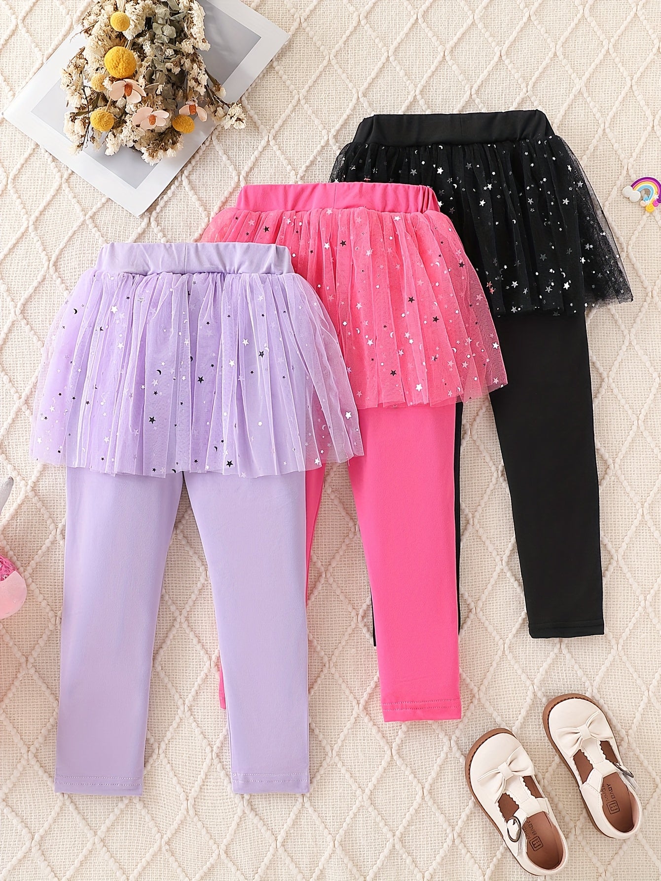 3pcs Girls' 3-Season