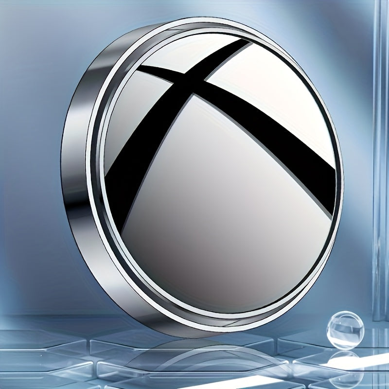 [HD Round Mirrors] 2/4Pcs Car Rearview Mirrors, HD Round Mirrors, 360° Adjustable Blind Spot Mirrors,