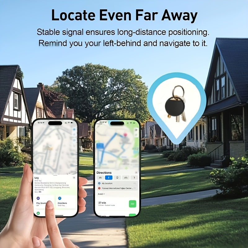 4pcs GPS Smart Tracker, Anti-Loss, iOS Compatible