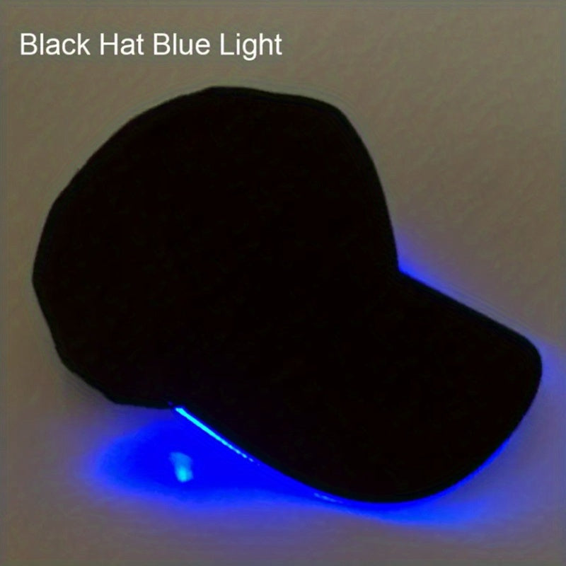1PC Quacky LED Illuminated Duckbill Sunshade Hat - Fashionable Baseball Caps with Outdoor Protection and Decoration - Ideal Gift for Bar, Party, and Holiday Celebrations