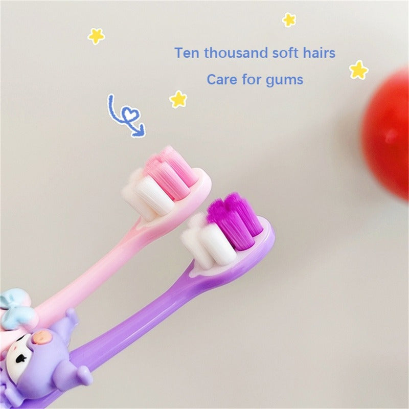 theme plastic toothbrush and rinse cup, durable and easy to clean, very suitable for home and dormitory, bathroom accessories | fun design | durable structure.
