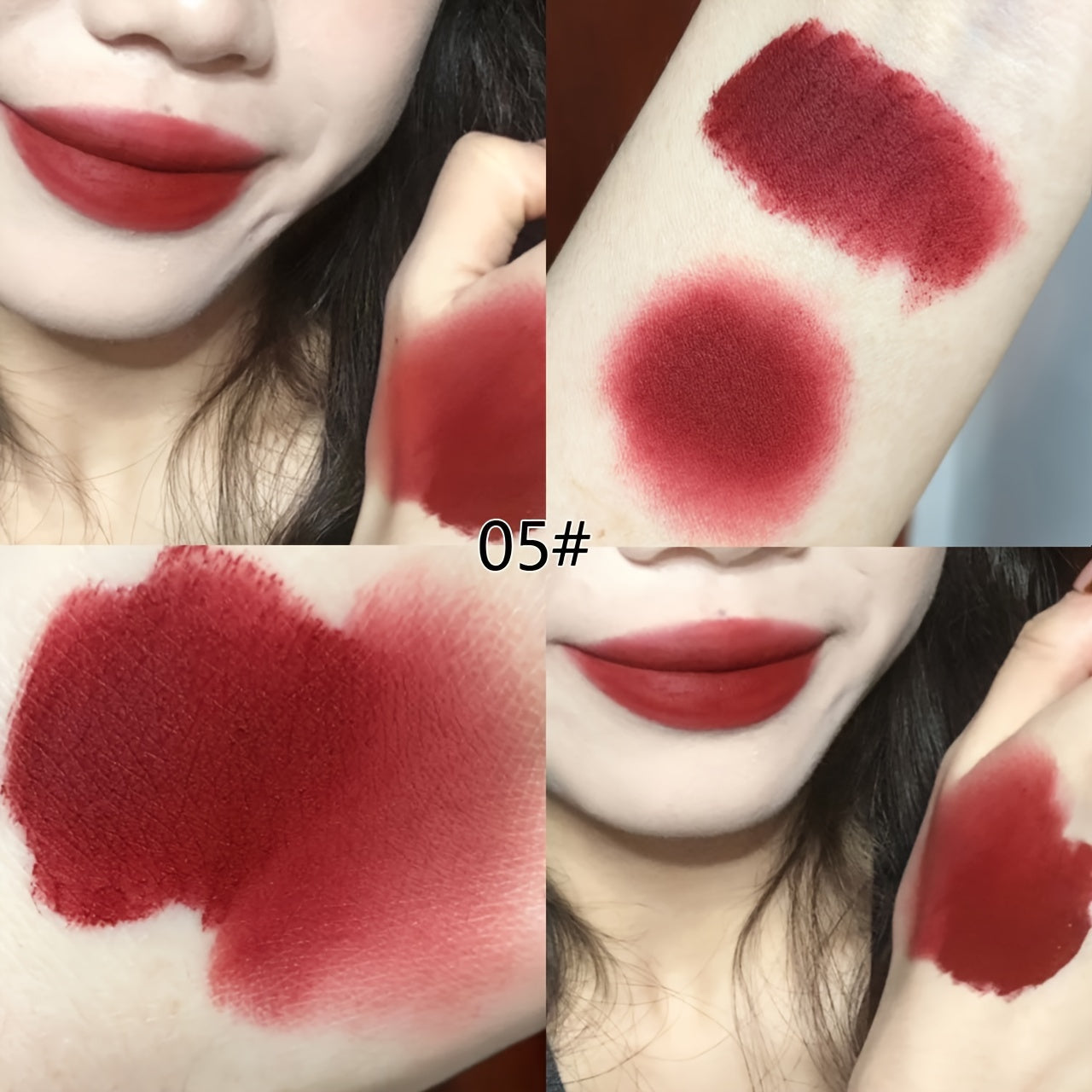 Fluffy Lip Mousse Matte Matte Lip Gloss that Won't Fade or Stick to the Cup, Enhances the Look of the Lips, Lightweight Airy Lip Gloss that Won't Dry Out