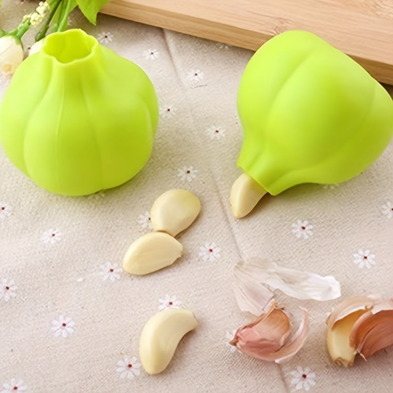 1/3pcs Silicone Garlic Peeler, Suitable for Kitchen Food Garlic Skinning Tool, Easy Convenient Quick Peel and Easy-to-Clean Kitchen Gadget
