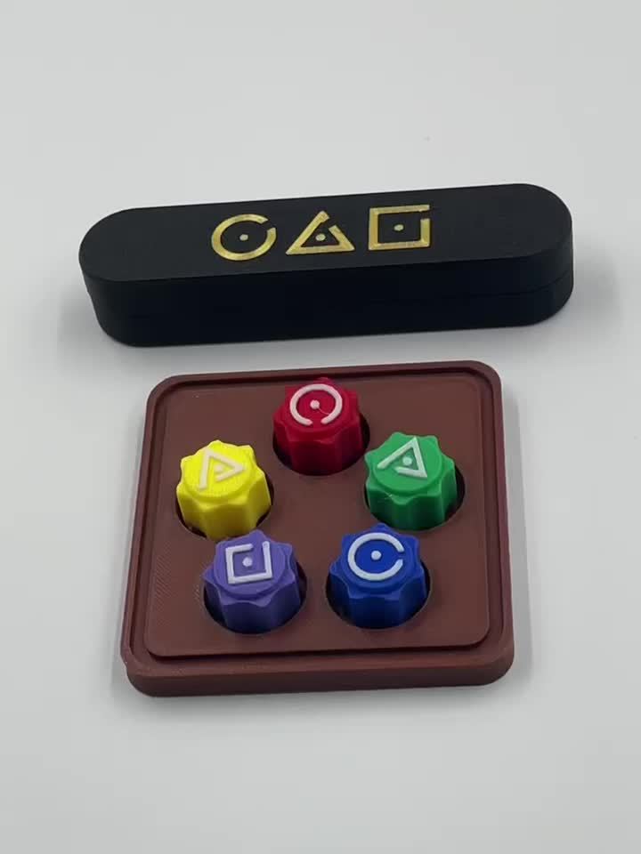 [Traditional | Family] Korean Traditional Game Set, Plastic Family Travel Party Pack | Gonggi Game, Stone Catching Game for Parties and Outdoor Activities, No Electricity Needed