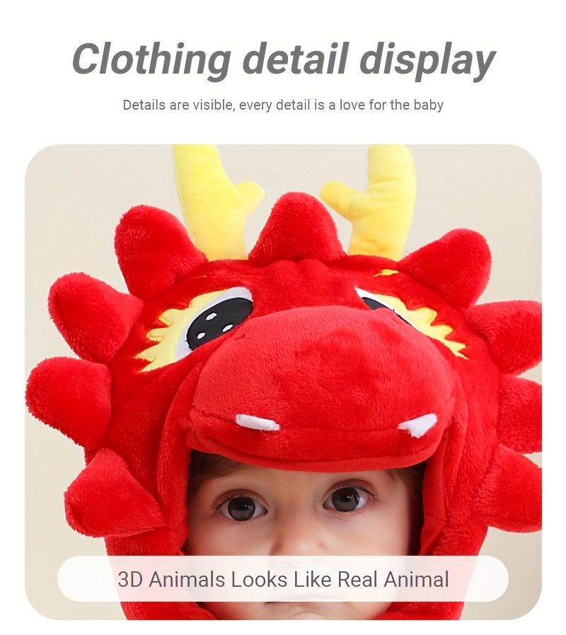 Children's Outdoor Cute Hooded Bodysuit