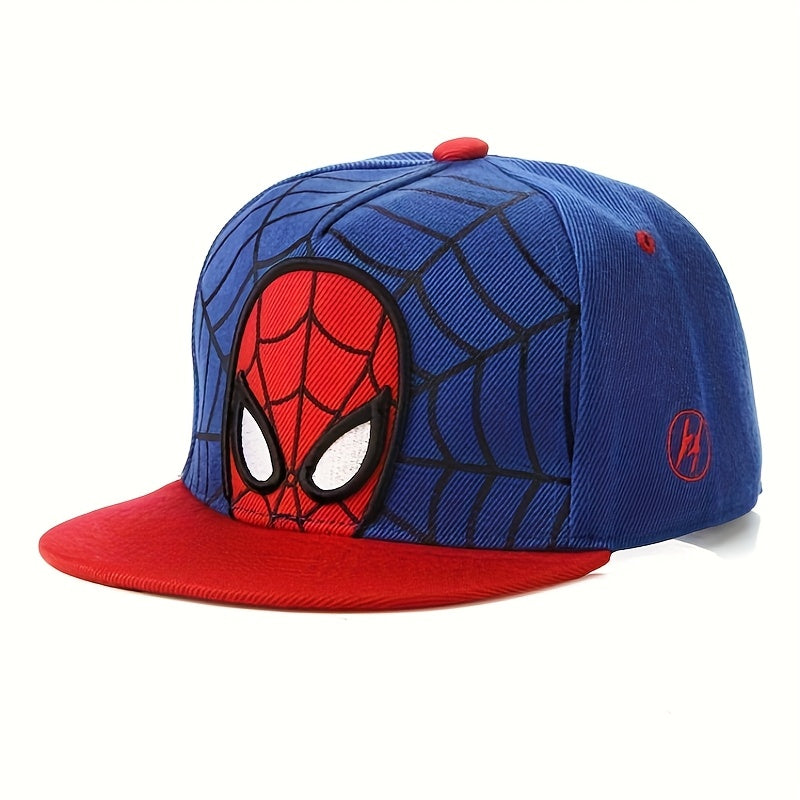 Marvel 1pc Spider-Man Outdoor Breathable Sunshade Baseball Cap Daily Use Duckbill Hat Casual Hat Suitable for Christmas, Valentine's Day, Thanksgiving, Easter and Halloween Perfect Holiday Gift Mood Gift