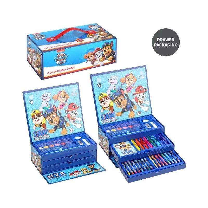 Kids 52pcs Cartoon Pencil Case Set