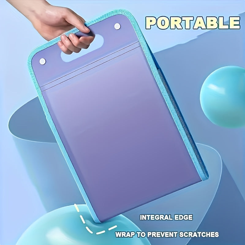 [Waterproof File Bag] 13-Pocket Expandable Waterproof Folder | A4 Folding File Bag with 12 Classification Notes for Office and Student Files