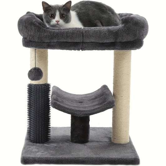 Deluxe Cat Tree Tower with Scratching Post