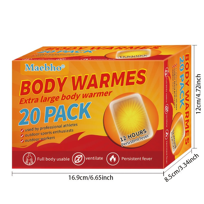 20/30/40pcs Self-Heating Warm Patches