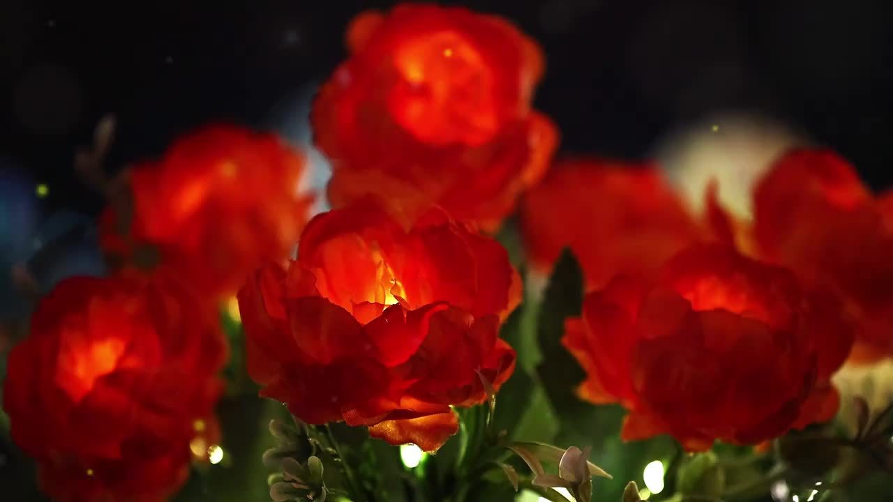 1pc/2pcs Solar Powered 7-Head Peony LED Fake Flower Decorative Outdoor Landscape Light for Yard, Garden, Front Door, Patio, Lawn Ground Lamp