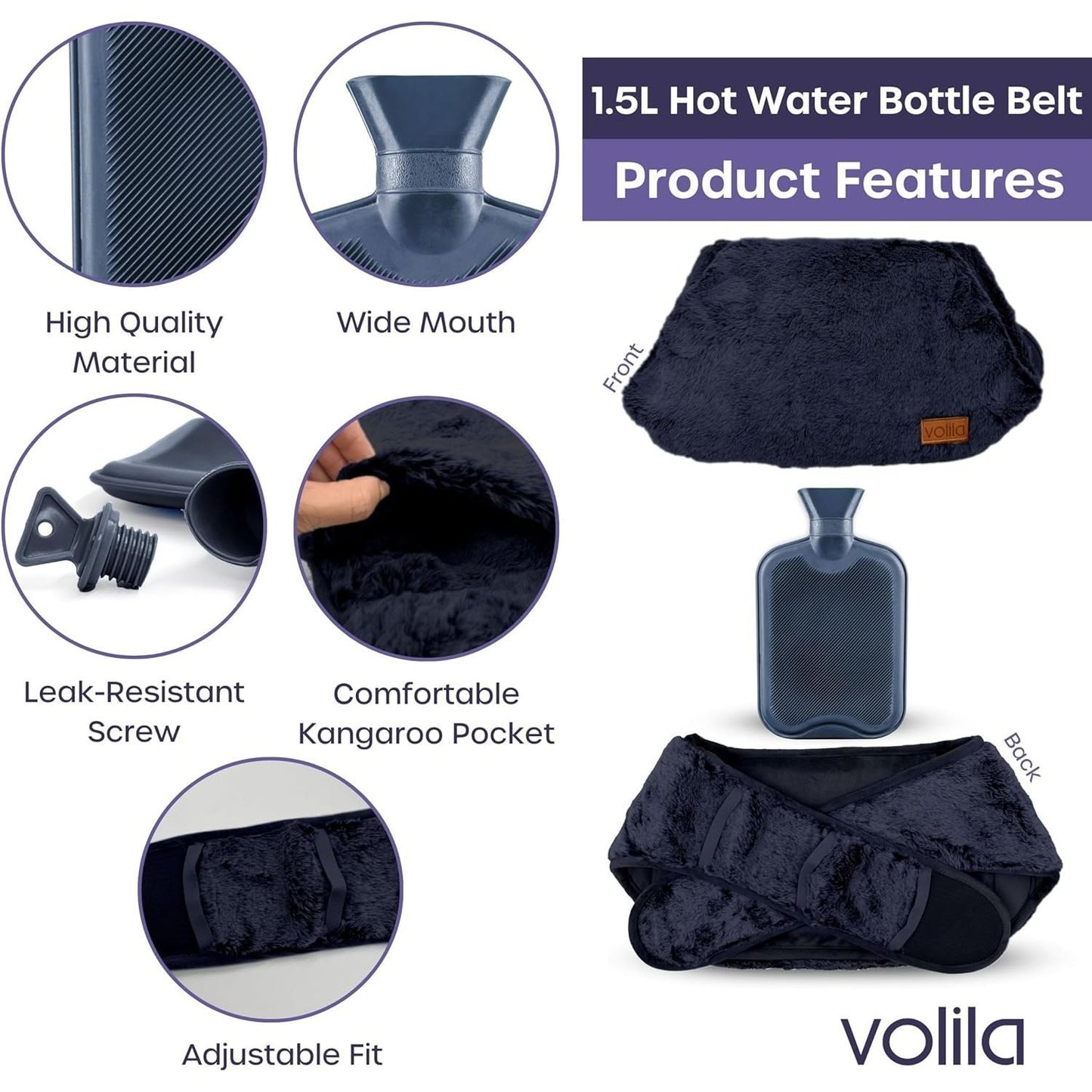 Hot Water Bottle Belt
