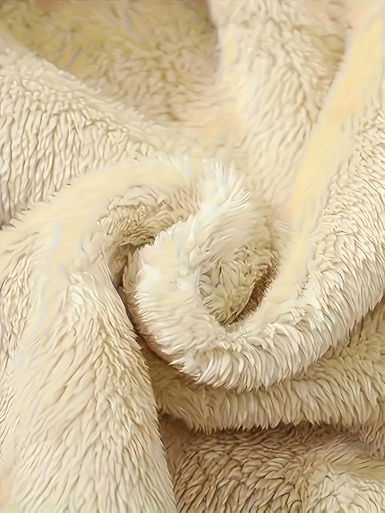 Men's Winter Fleece-Like Sweater Vest Jacket - Thickened Round Neck Long Sleeve Inner Layer, Machine Washable.