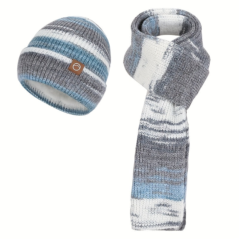 2pcs and 3pcs Winter European and American Fashion Hat