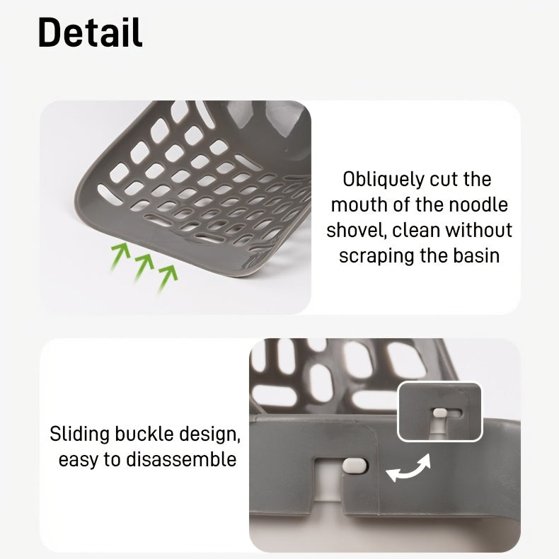 2-in-1 Cat Litter Scoop with Trash Can
