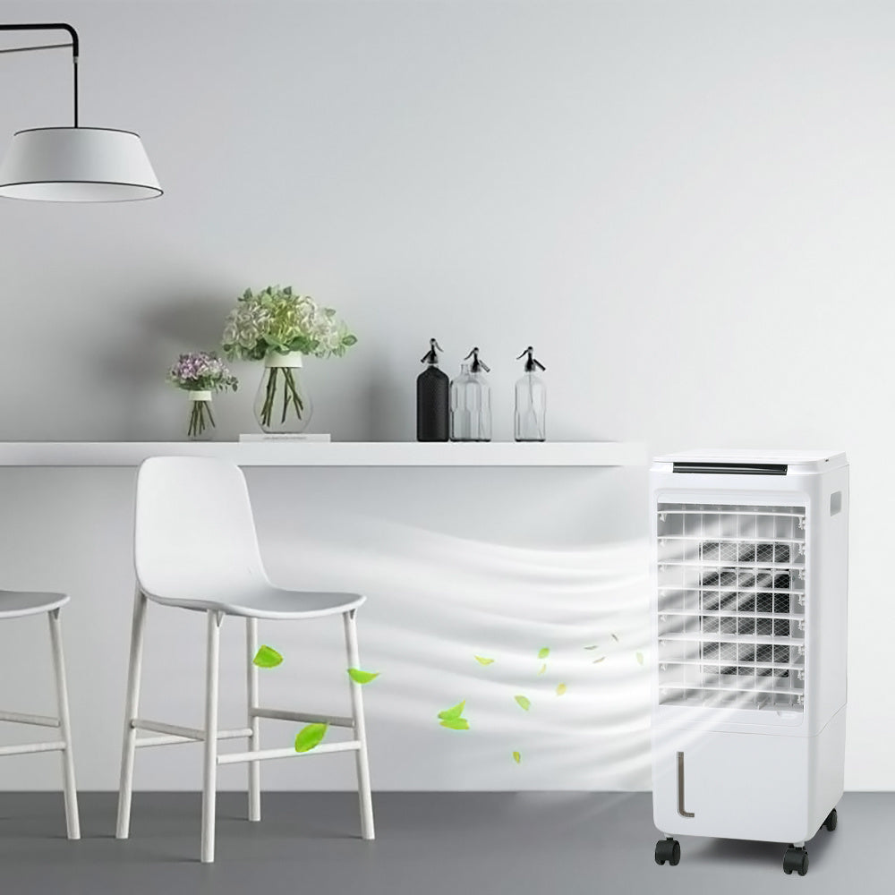 Evaporative Air Cooler, 4 In 1 Air Cooler Cool Fan Humidifier Air Purifier