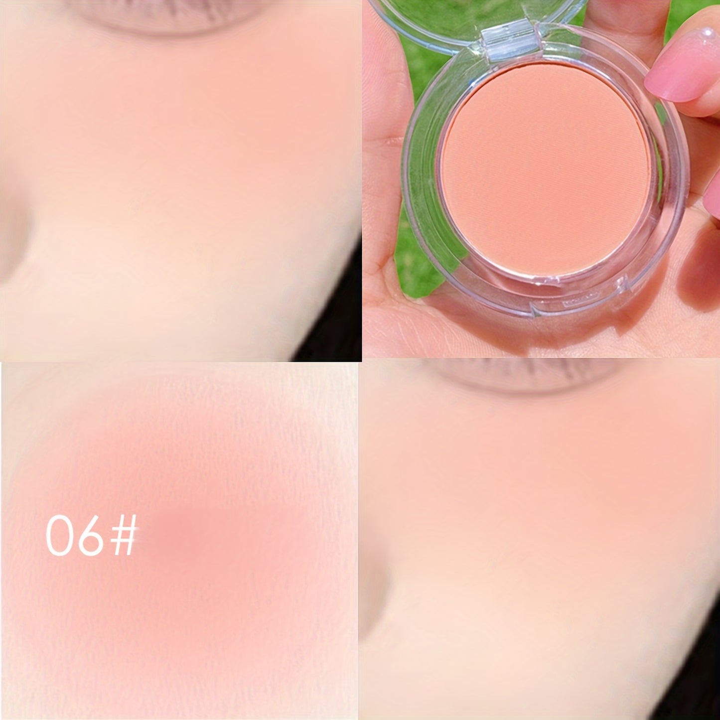 8 Shades Matte Blush Powder - Lightweight, Low Saturation, Buildable Coverage, Water-Resistant - Perfect for Valentine's Day & Birthday Gifts