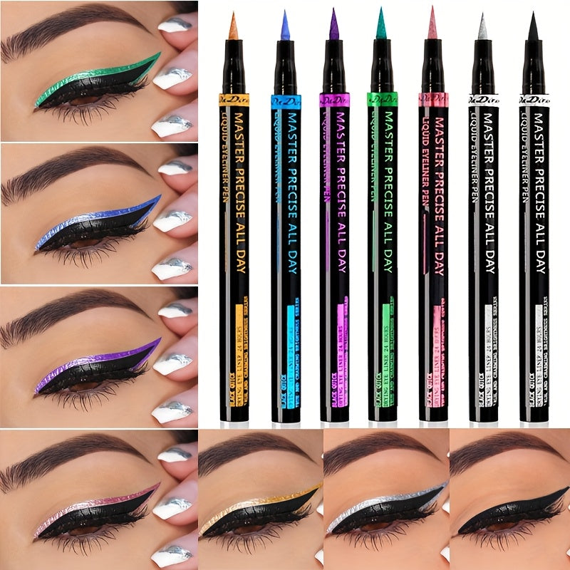 7-Color Liquid Eyeliner And Eyeshadow Pencil