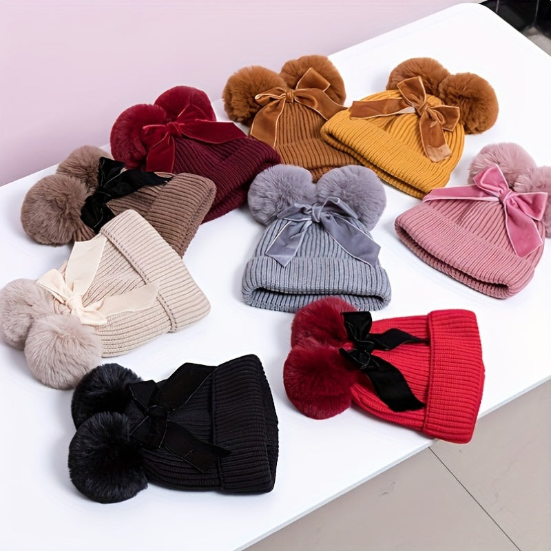 Winter Knit Hat for Toddlers and Kids