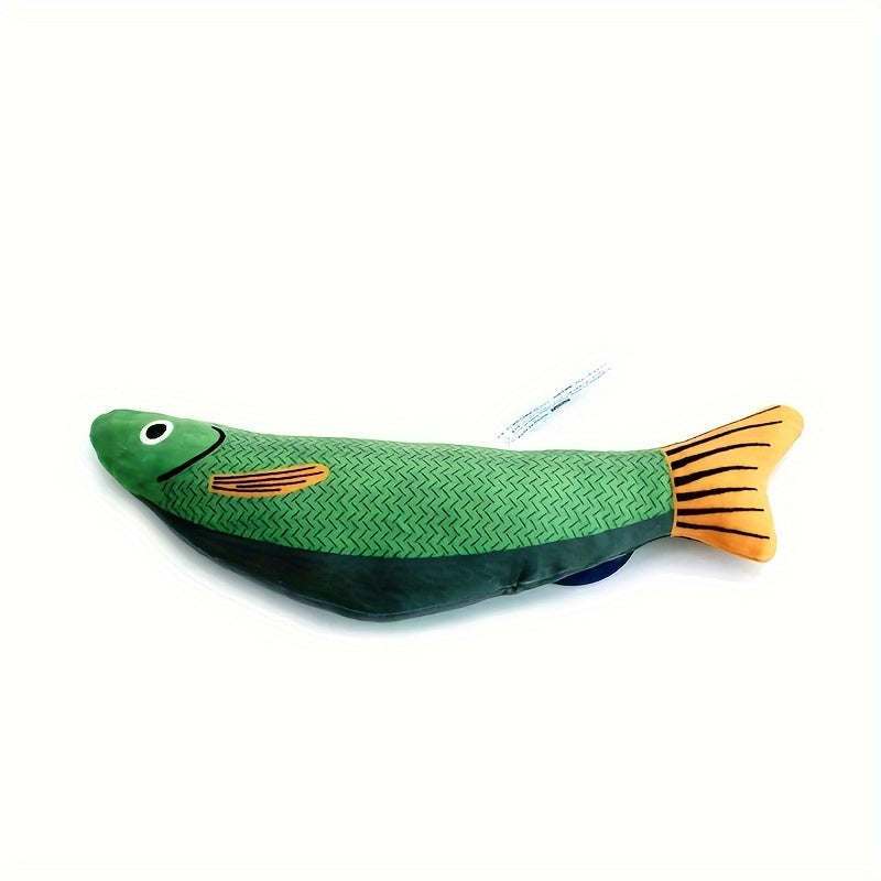 Crinkle Cat Fish Toy, Interactive Kicker, 1/2pcs Set