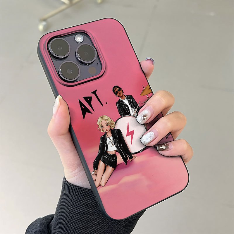 Creative APT. Pattern UV Printing Soft Phone Case 360 Degree Full Protection Phone Cover for iPhone 16 11 12 13 14 Pro Max 15 XR X/ XS 7 8 Plus SE Mini
