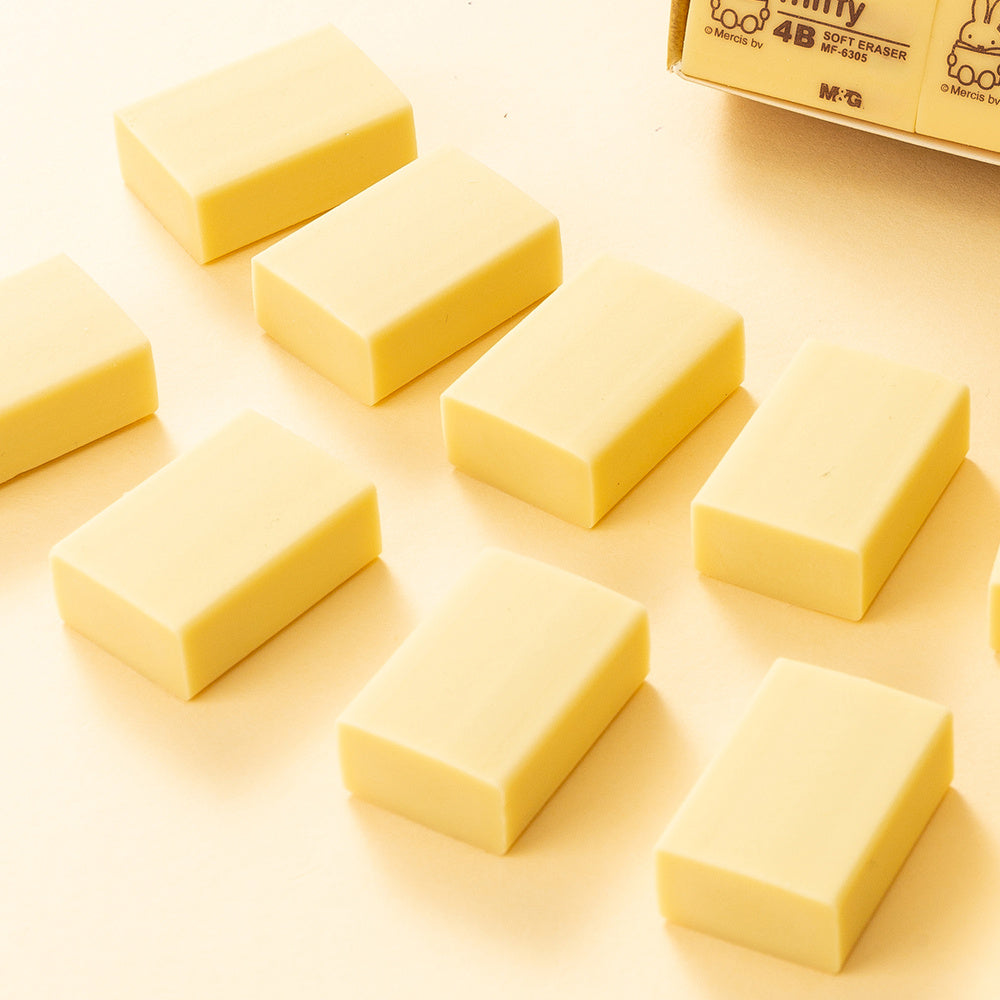 [30pcs Eraser] M&G 30pcs Eraser | 4B Medium Size Long-Term Pack Ideal Stationery for Student Art Drawing Exam And School Supply