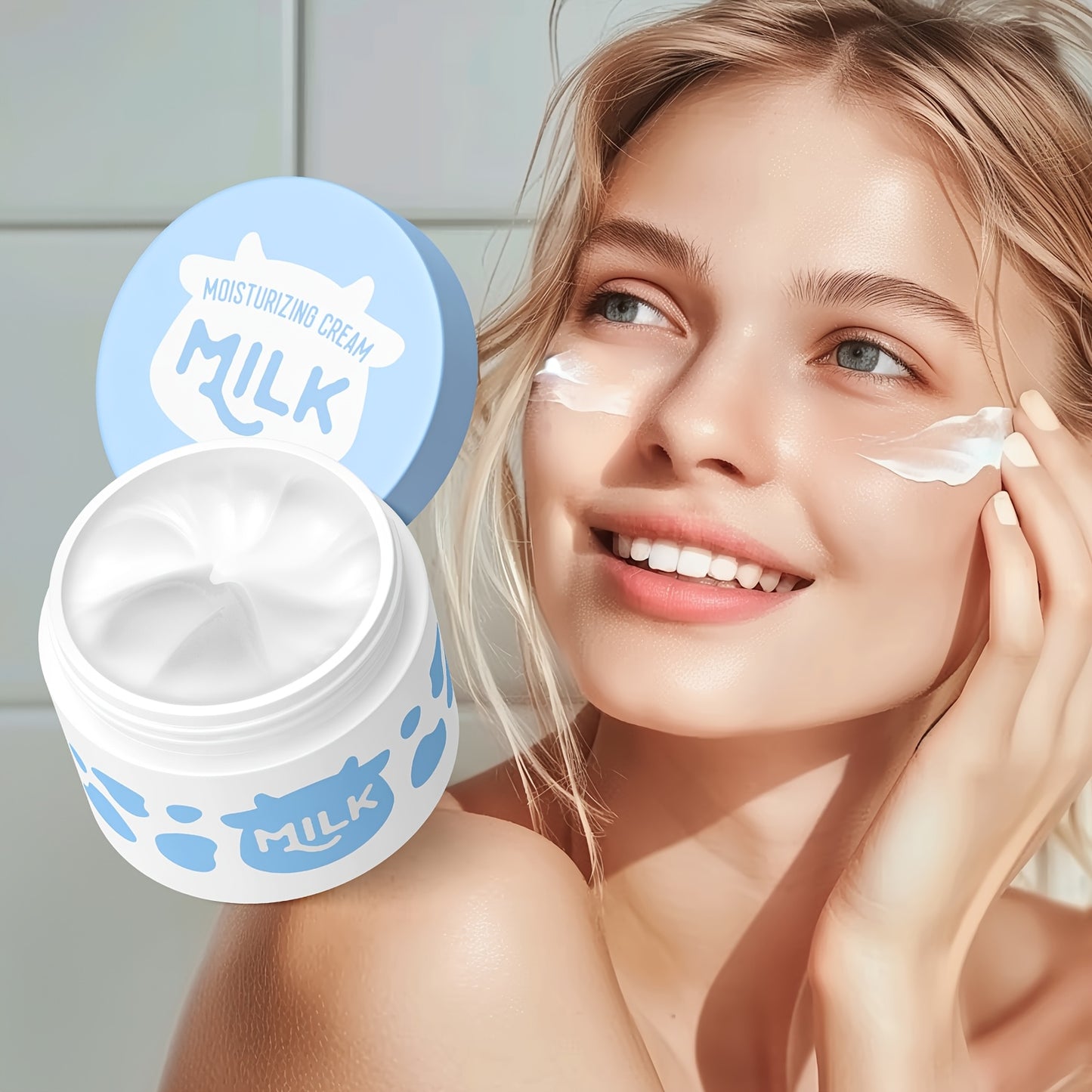 LAIKOU 5pcs Milk Skincare Set for Moisturizing Routine