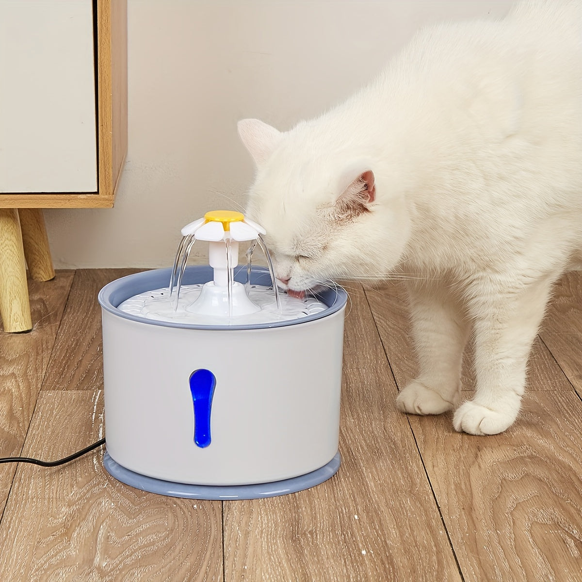 1pc Intelligent Pet Water Dispenser with Automatic Circulation, Purification, Filtration and Bass Water Feeder