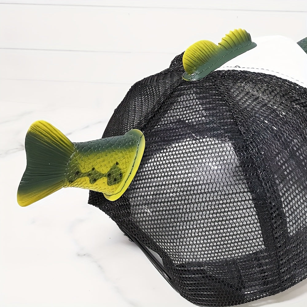 Whimsical 3D Animal Trout Decorative Unique Headwear