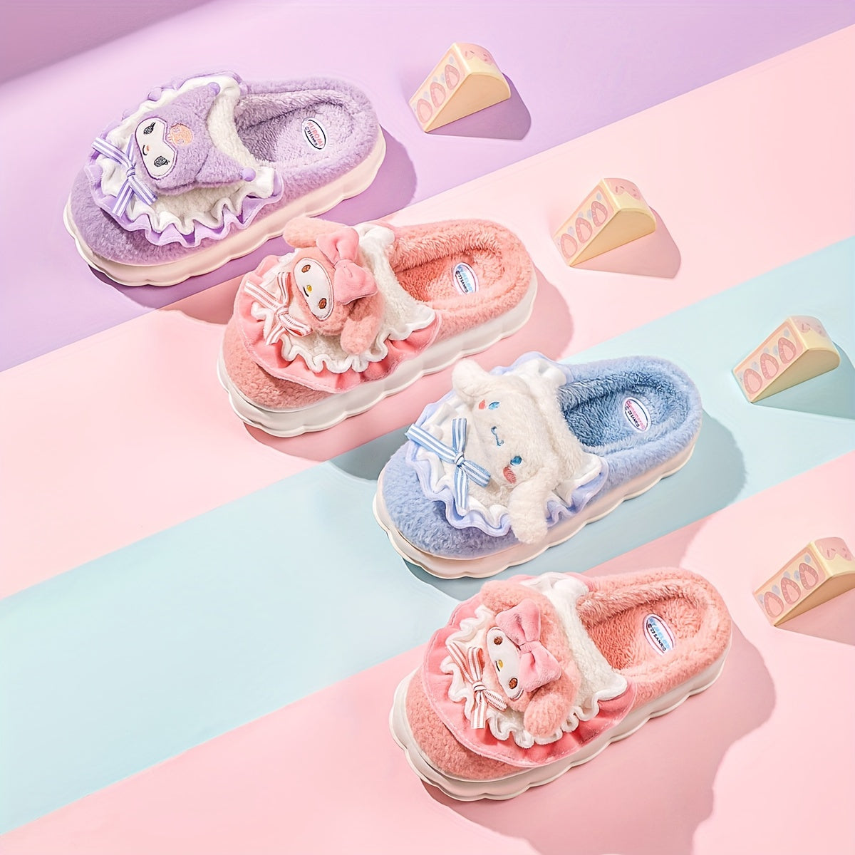 Cute Sanrio Shoes Sanrio 3D Cartoon Shoes.