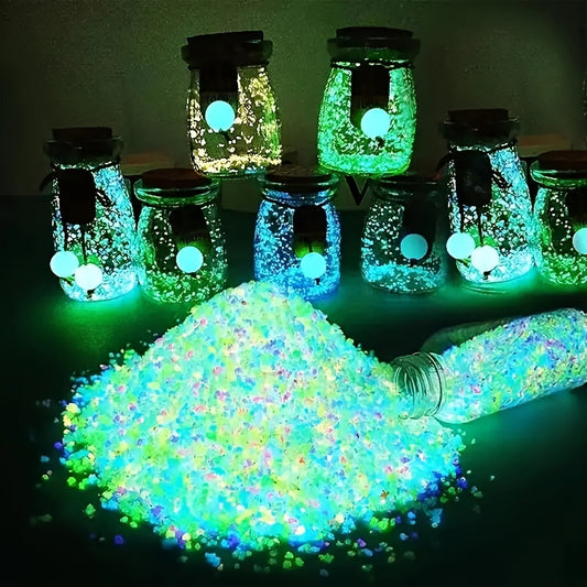 3000pcs Luminous Mini Fairy Sand – Aquarium, DIY Decor