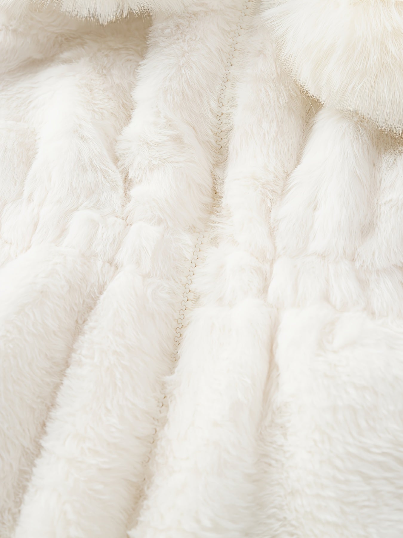 Girls' Winter Coat with Plush Fur-Lined Hood - Thick Fleece-Lined Zipper Front, Flared Hem & Pom-Pom Details, Cute Solid Color Outerwear for Fall/Winter, Cozy Warm Jacket for Cold Weather, Cozy Winter Wear, Playful Design, So