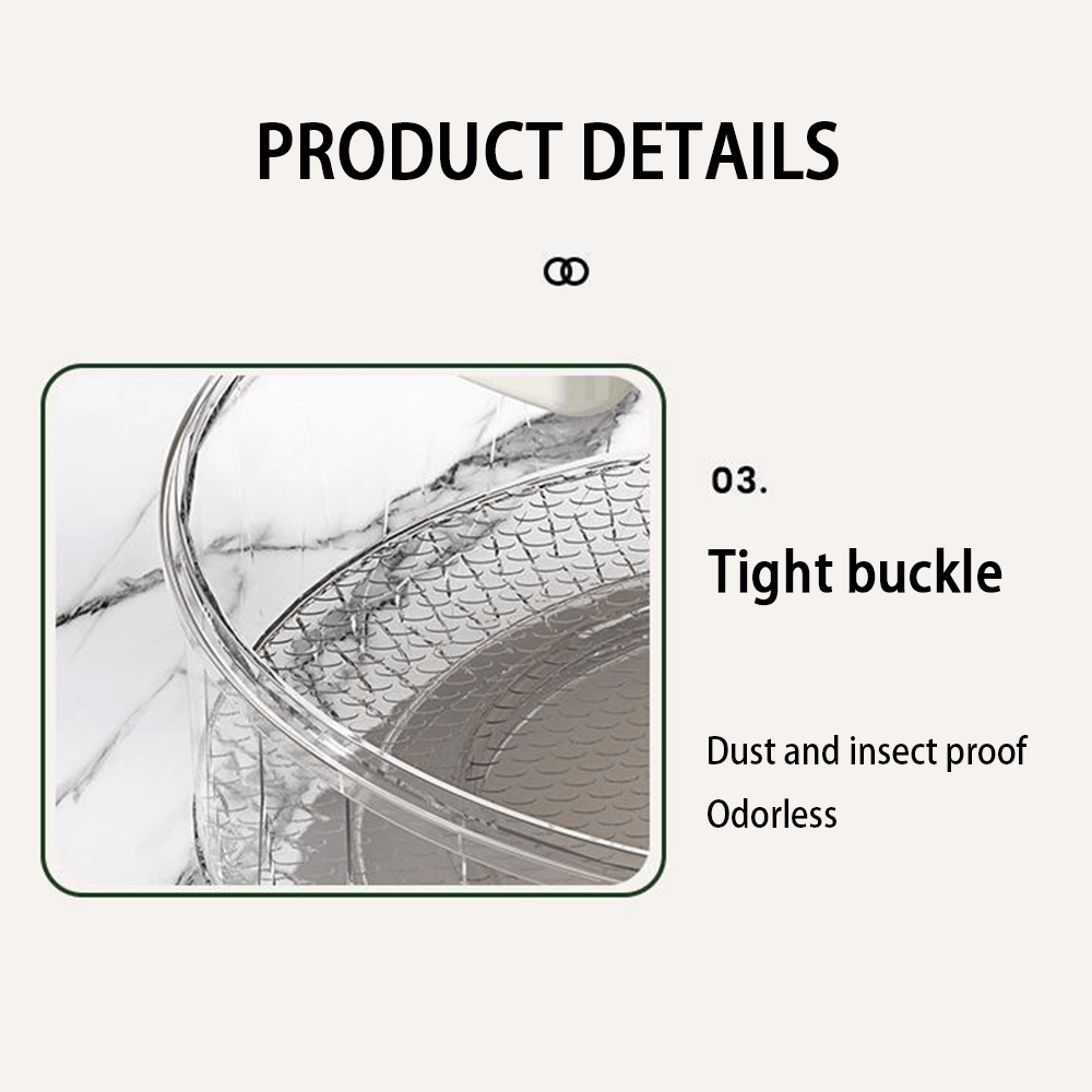 Rotating Snack Containers, High Capacity Divided Fruit Veggie Tray with 6 Compartments,