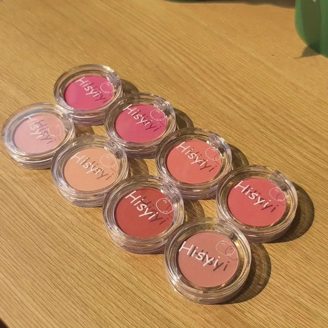 8 Shades Matte Blush Powder - Lightweight, Low Saturation, Buildable Coverage, Water-Resistant - Perfect for Valentine's Day & Birthday Gifts