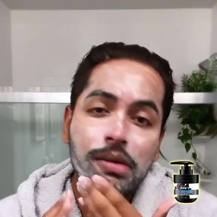 Men’s Charcoal Cleanser, Volcanic Mud, Deep Clean