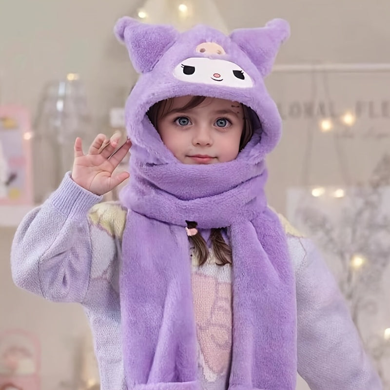 1pc Sanrio Kuromi Plush Hat