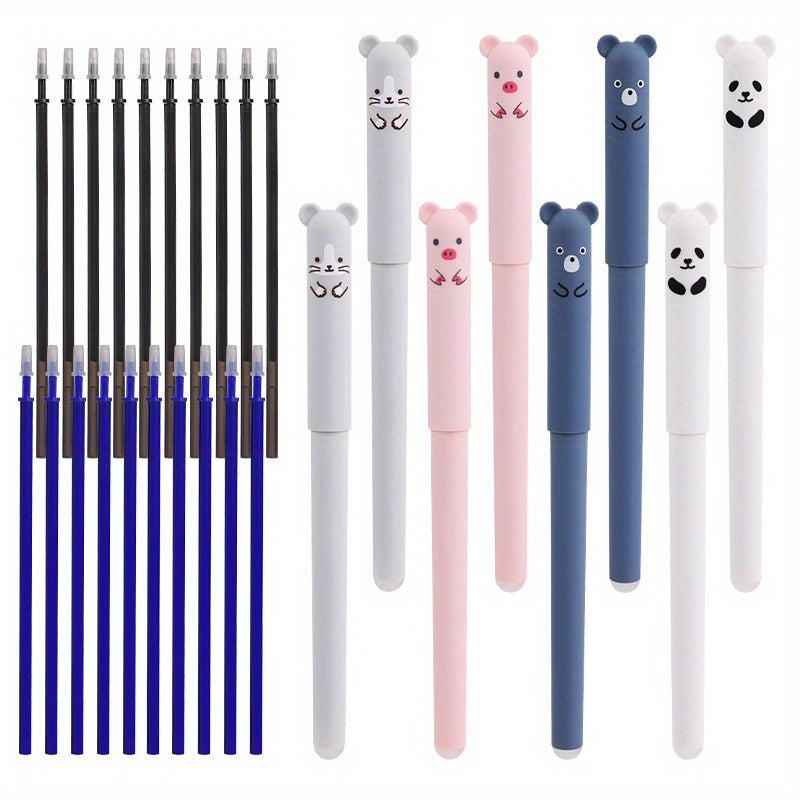 12 Pack Erasable Gel Rollerball Pens