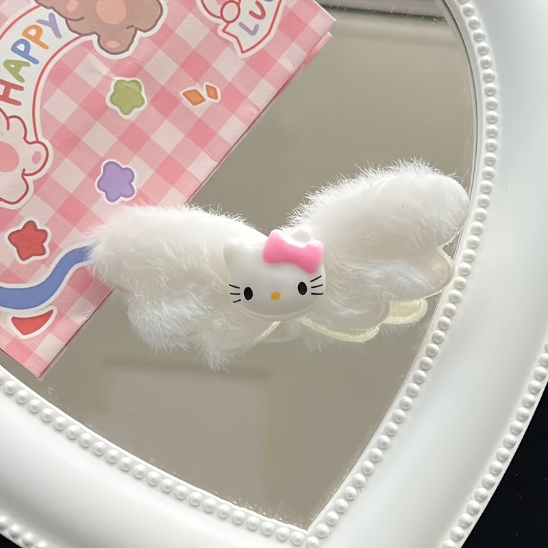 10pcs for hello kitty Pink Hair Accessories Set - Cute Cat Clips, Hairpins.