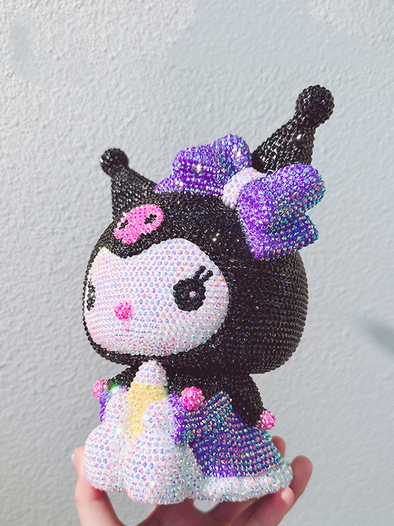 [Diamond Studded] DIY Diamond Studded Cute Cartoon Cat Coin Bank .