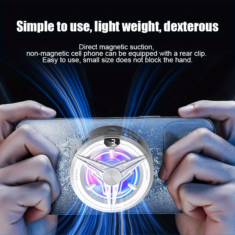 Magnetic Phone Cooler – Chip Cooling, Portable, Battery-Free Gaming