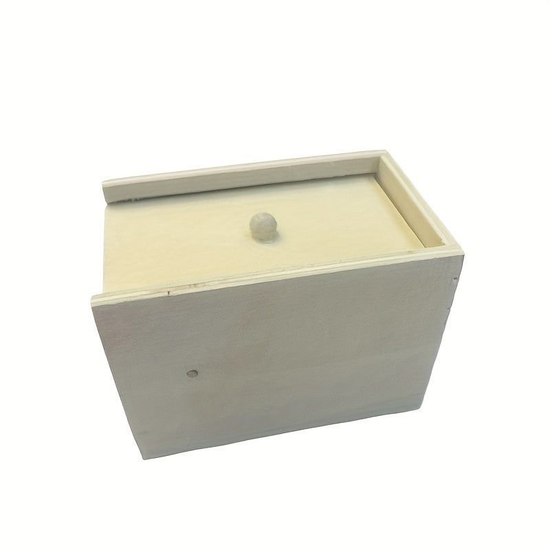 [Fun Surprise Spider Box Toy] Original Spider Prank Box, Fun Wooden Box Toy Prank, Funny Christmas Halloween Gift Box Surprise Toy and Prank Gift Practical Joke Kit, Surprise Your Family and Friends with this Fun Wooden Toy S