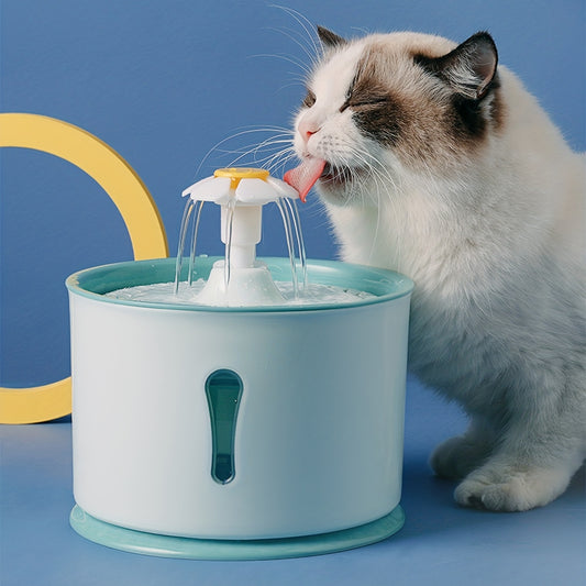 1pc Intelligent Pet Water Dispenser with Automatic Circulation, Purification, Filtration and Bass Water Feeder