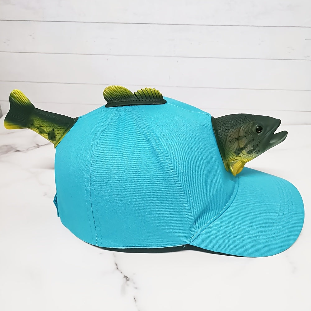 Whimsical 3D Animal Trout Decorative Unique Headwear