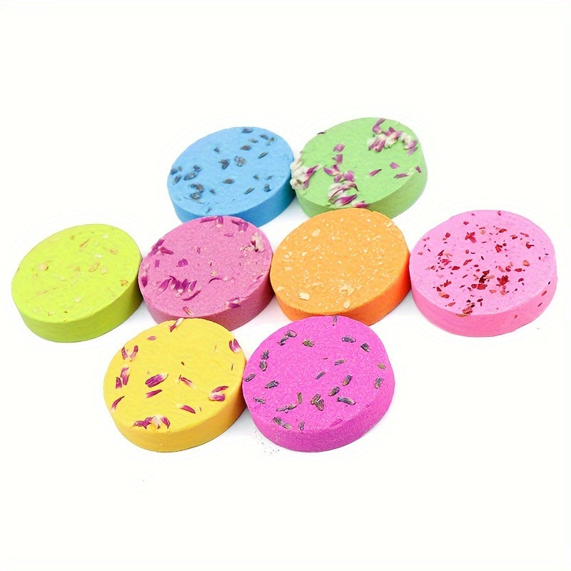 8-Pack Shower Steamers with Essential Oils,Bath Bombs,Self-Care,Gifts for Women And Men.