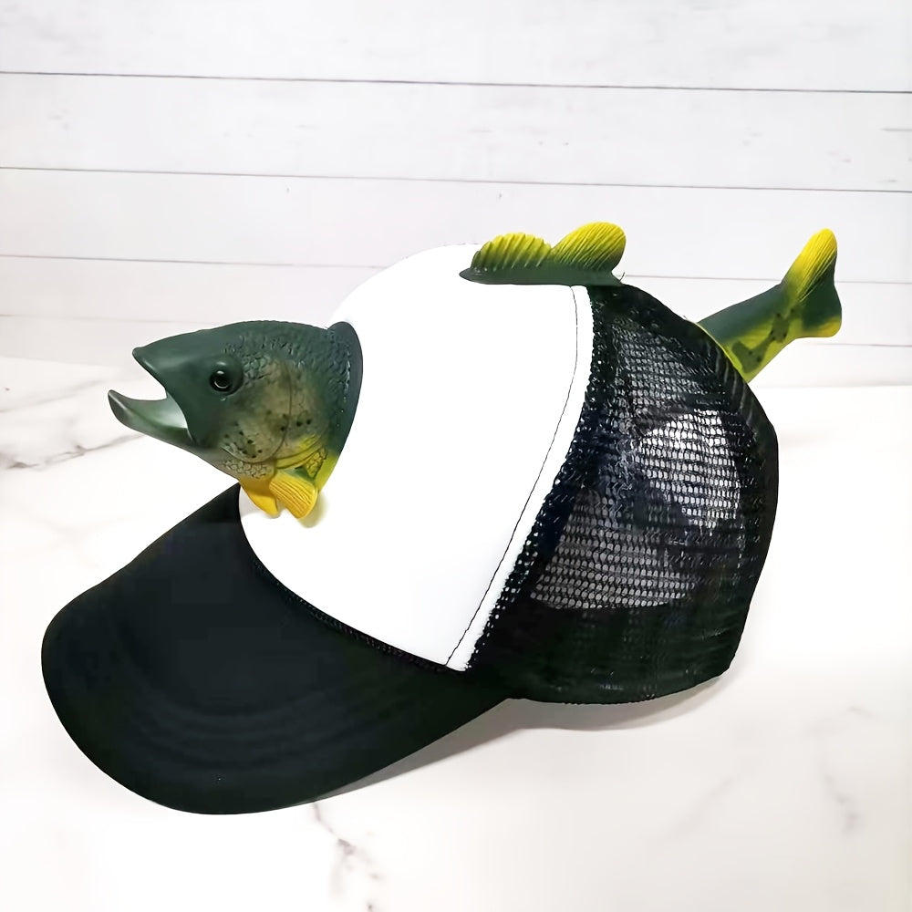 Whimsical 3D Animal Trout Decorative Unique Headwear